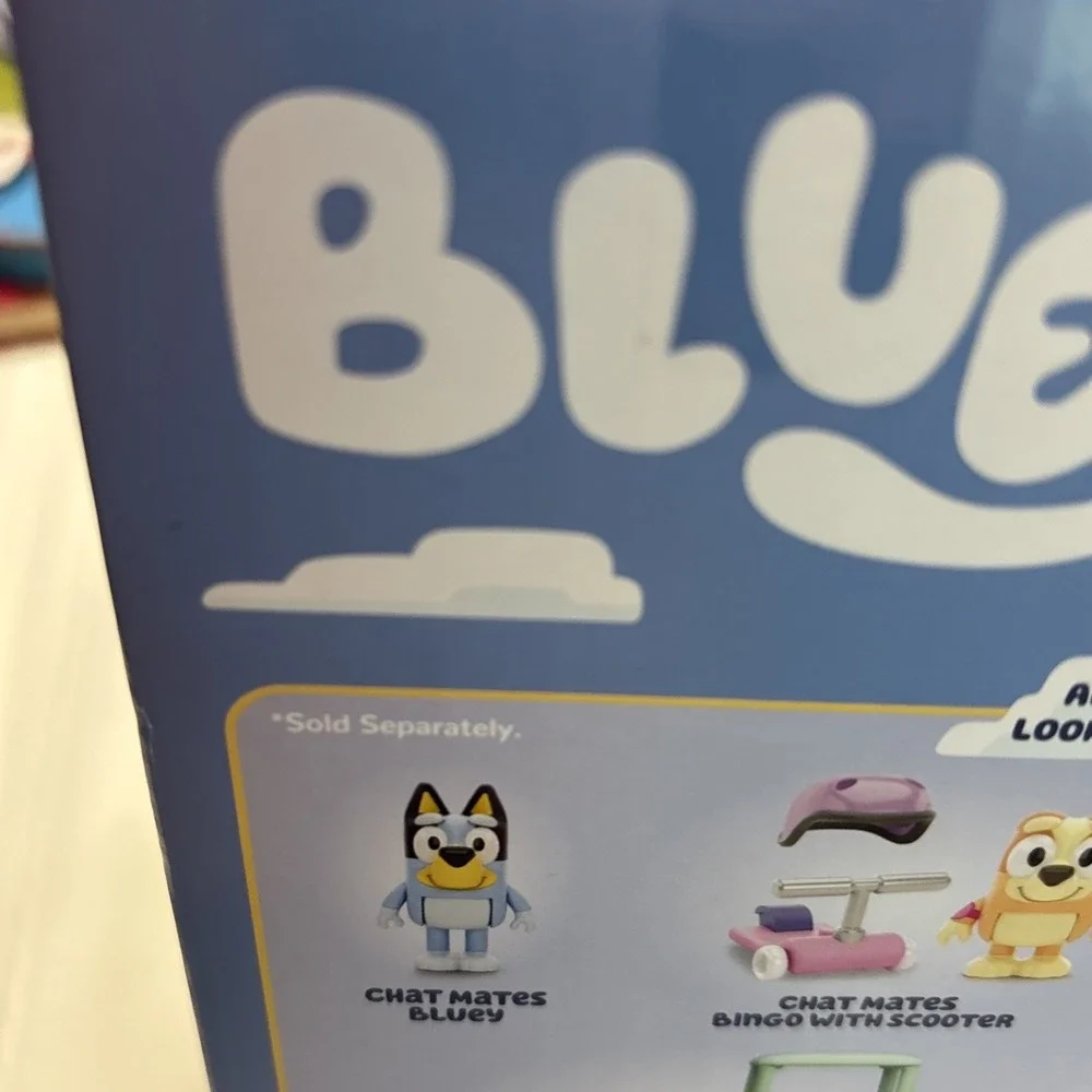 Bluey Chat Mates Bingo Talking Figure 10 Phrases Interactive Moose Toys New